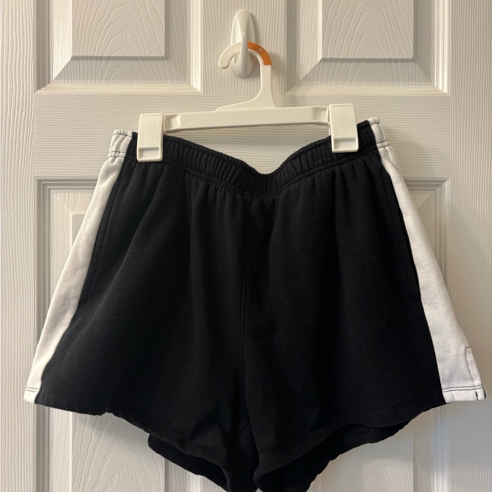 Colsie Black and White Athletic Shorts